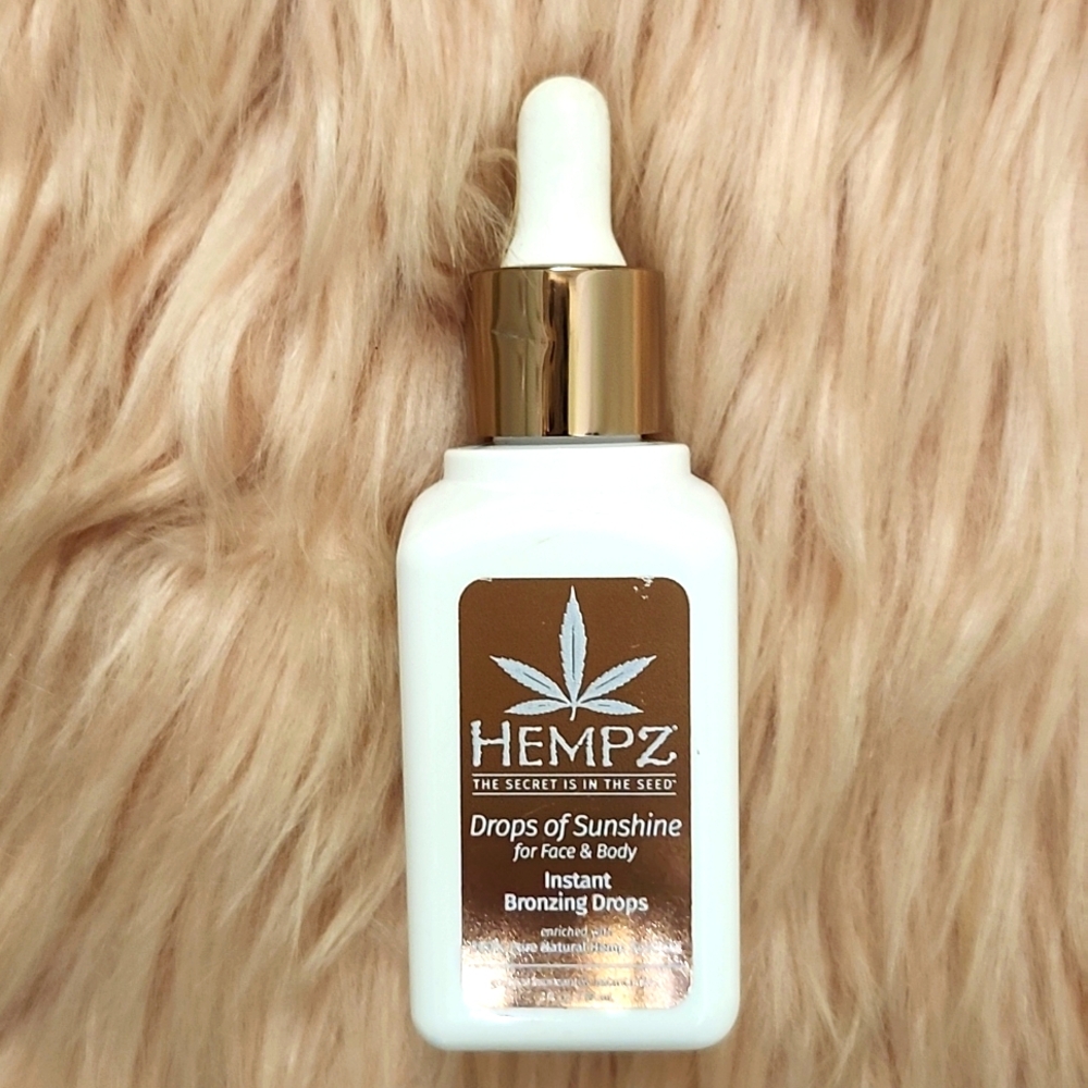 Brand New HEMPZ DROPS OF SUNSHINE INSTANT BRONZING DROPS